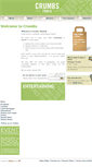 Mobile Screenshot of crumbsreading.com