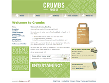 Tablet Screenshot of crumbsreading.com